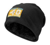 ZALXOZYL Cappello Invernale Leggero Sci Citizen Science Morbido Contributo Calore Raccolta Dati Fodera Interna in Peluche Motivi Cartoon Black 1