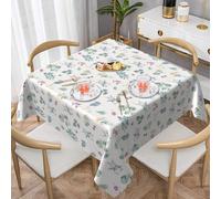 ZALXOZYL Tovaglia Quadrata 54X54 Pollici,Linee Guida per Piega Rapida,Forniture per Catering,Stoccaggio Compatto Colorful 152X152