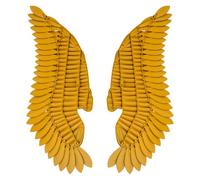 Zalydala Ali d'angelo, decorazione da parete a forma di ali, un paio di decorazioni da parete in stile retrò, adatto per case, bar e ristoranti