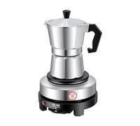 Zalydala Macchina da caffè | Macchina da caffè | Macchina da caffè | Urna da caffè con piastra riscaldante elettrica | 150 ml | Riscaldamento rapido 500 W | 5 livelli di temperatura | Per caffè