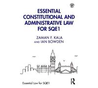 Zaman F. Kala Ian Essential Constitutional and Administrative Law f (Tascabile)