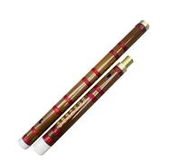 ZAMASS Flauto di bambù Professionali Spina Singola in Bronzo Due Versi di Flauto di bambù Heng Flute Junior Learning Flauto di bambù(E Key)