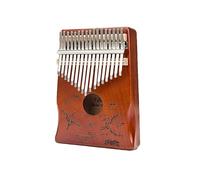 ZAMASS Kalimba Professionale Mahogany/Acacia Pollice Piano Kalimba da 17 Note con Buchi Sonori per Principianti(Style 12)