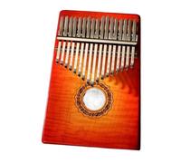 ZAMASS Kalimba Professionale Piano Pollice Kalimba Portable di Strumenti per Pianoforte per Pianoforte per Principiante da 17 Noto(Red)