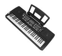 ZAMASS Pianoforte Elettronico Strumento A Tastiera per Pianoforte Multifunzionale per Pianoforte Elettronico A 61 Tasti Adatto per Studenti