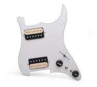 ZAMASS Pick-ups Set per Chitarra Elettrica Pannello di Montaggio Pickup HH con Pickup Indipendente Singolo Ingranaggio A Tre Stadi Adatto per Chitarra Elettrica ST(B)