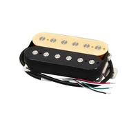 ZAMASS Pickup Set 1 Pz Pickup Humbucker in Ceramica per Chitarra Elettrica Manico/Ponte tra Cui Scegliere(Yellow)