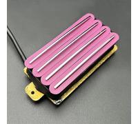ZAMASS Pickup Set Hot Rail 2-Dual Blade Chitarra Elettrica Pickup Humbucker A 4 Bobine con Traccia 18K Ad Alta Potenza(H)