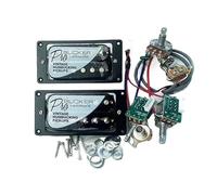 ZAMASS Pickup Set per LP Standard Alnico 5 Push-Pull 2V1T Cablaggio Chitarra Elettrica Humbucking Pickup 1 Set(G)