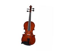 ZAMASS Set di Violino per Principianti Violino Fatto A Mano in Legno Massello per Principianti E Adulti per Esercitarsi E Testare Il Violino(Brown,3/4)