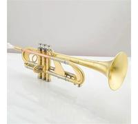 ZAMASS Strumento Tromba Professionale Tromba in BB Placcata Tromba Classica per Strumenti in Ottone Professionali