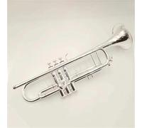 ZAMASS Strumento Tromba Professionale Tromba Tromba in Argento Pipa B Strumento Piatto Strumenti in Ottone per Principianti