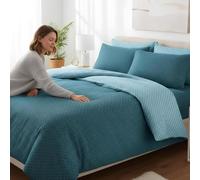 Zambaiti Completo Lenzuola Matrimoniale Cotone 100% Vity - Made in Italy - Lenzuolo Sopra 240x300 cm, Lenzuolo con Angoli 180x200 cm e 2 Federe 52x82 cm