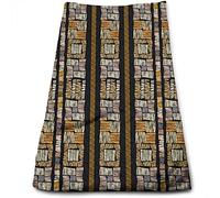 Zambia Asciugamani ad Asciugatura Rapida,Modello di Cultura della Moda Bohémien,Asciugamani in Microfibra Altamente Assorbenti,Uso Multiuso come Hotel,Bagno, a,Spa,Marrone - 27 x 16 pollici
