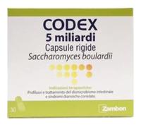 Zambon Company - Codex 5 Miliardi - Trattamento Del Dismicrobismo Intestinale 30 Capsule