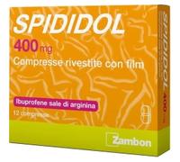 Zambon Company - Spididol 400 mg - Analgesico E Antinfiammatorio 12 Compresse Rivestite