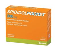 Zambon Company SpididolPocket 200 mg - Farmaco Antinfiammatorio 12 Bustine