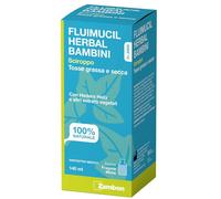 ZAMBON ITALIA Srl FLUIMUCIL HERBAL BAMBINI SCIROPPO TOSSE GRASSA E SECCA 140 ML AROMA FRAGOLA E MIELE SENZA GLUTINE SENZA LATTOSIO