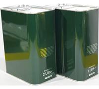 Zambonin agricoltura Contenitori per la conservazione dell'olio in Metallo Completi di Tappo (2, 2 Litri)