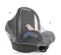 Zamboo - Zanzariera Ovetto Universale, Protezione dagli Insetti per Seggiolino Auto, Copri Ovetto Neonato Universale a Rete con Apertura per Maniglione - Grigio