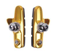 Zambuph 1 Paio di pastiglie dei Freni Che guidano l'acqua del Morsetto Antiscivolo C Supporto della Pinza Sostituzioni degli Accessori per Biciclette, d'oro