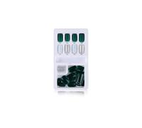 Zambuph 1 Set Unghie Finte Lime Di Media Lunghezza Stile Quadrato Opaco Copertura Completa Art Decalcomanie Kit Manicure Strumento Di Bellezza Artificiale , Tipo18 , F635