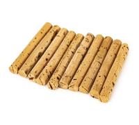 Zambuph 10pcs Attrezzatura da Pesca alla Carpa Bastoncini di Sughero Esche Multiuso Esche granulari Bastone di Legno Sufficiente Professionale a Galla