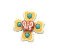 Zambuph 3 pacchi/Lotto Sucker per Spinner Giocattolo Portatile per Principianti Tutte Le superfici Adatte TPE Fatto da Bagno Sucker per Spinner Toy, Insetto 4 Foglie