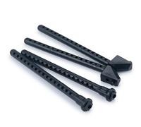 Zambuph 4 pz 1/10 di Plastica di Montaggio Per D4 RWD Veicoli Su Strada Invisibile RC Auto Accessori Parti Ricambio RC Aggiornamento parte