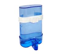 Zambuph Abbeveratoio automatico per uccelli Pratico e facile per gli alimentatori d'acqua per uccelli Alimentatore automatico per abbeveratoio per Distributore d'acqua per in ABS , blu