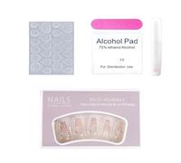 Zambuph Accessorio per nail art di lusso a luce nuda per un mercato di nicchia fascia Medio e lungo Nail art trapezoidale ABS fascia e nicchia