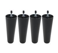 Zambuph Alzata regolabile per letto e tavolo, solleva mobili per una maggiore accessibilità, spazio di archiviazione, gambe rotonde affusolate per mobili, ecc. Divano