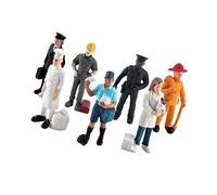 Zambuph Aumenta l'interesse Figure realistiche per giochi di ruolo Divertenti Figurine di decorazioni in PVC Modelli Giocattoli scene persone Facile da afferrare