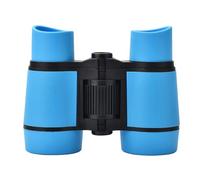 Zambuph Binocolo divertente e interattivo per bambini - Regalo per menti curiose Giocattoli in gomma antiurto Portatili educativi intelligenti, Stile basic blu