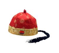 Zambuph Cappello reale tradizionale con un tocco moderno che aggiunge un | stile al cosplay storico e alle esperienze a tema. Accessori per la danza. Cappello da principe ereditario tradizionale,