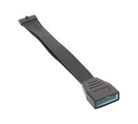Zambuph Cavo di prolunga PCIe Riser Card Enhancement Problemi di compatibilità con montaggio GPU verticale a 180 gradi risolti Cavo riser PCIe 3.0 a piena velocità Splitter anti-inceppamento