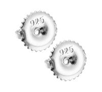 Zambuph Chiusure per orecchini di ricambio, accessori per gioielli fai da te, dimensioni sicure, chiusure in metallo robuste per orecchini a perno, per adulti, di ricambio per a perno