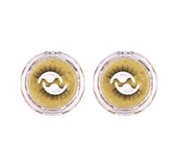 Zambuph Ciglia incrociate tridimensionali simulate per ripetute con più stili tra cui scegliere Fibra autoadesiva non adesiva, Due coppie, W02