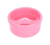 Zambuph Ciotola per lucidatura addensata Ciotola per immersione resistente agli urti e agli strappi per unghie ispessita in PP arrotondato per lucidatura ispessita, rosa conchiglia