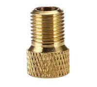 Zambuph Confezione da 10 adattatori per ugelli del da Presta a Per Schrader Adattatore per valvola della pompa Risparmio di tempo Convertitore di valvole manutenzione pratico, 1 pz