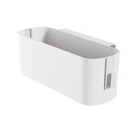 Zambuph Contenitore per sponde per lettino, contenitore per,Bianco | comodini, per bambini, organizzato riducendo al minimo l'ingombro, comodino, divano, scrivania, testiere, letti a castello,
