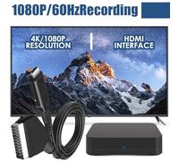 Zambuph Convertitore da SCART a HD La tecnologia di elaborazione avanzata garantisce colori vivaci Cavo SCART con accessori compatibili con
