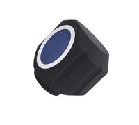 Zambuph Copertura per microfono Microfono per cabina vocale leggero Filtro antivento efficiente per il rumore ambientale Cattura voci umane pure Sfera isolante da studio per interni ed esterni, Blu