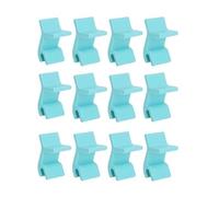 Zambuph Cucina organizzata con queste clip per impilare fogli di biscotti, clip riutilizzabili per vassoio di biscotti, accessori per liofilizzatore, 12pz