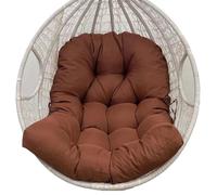 Zambuph Cuscino per sedia sospesa imbottito in morbido poliestere per il comfort dell'oscillazione domestica, che fa sentire le persone a proprio agio e allevia lo stress, caffè, 80 * 120 cm