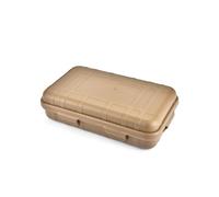 Zambuph Custodia di sopravvivenza Impermeabile Scatola di immagazzinaggio emergenza per esterni Campeggio Contenitore riutilizzabile Imballaggio Organizzatore per il trasporto Fornitura, Colore fango