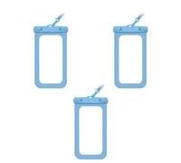 Zambuph Custodia per cellulare impermeabile universale da 3 pezzi Custodia per smartphone per sport acquatici alla deriva per canoa
