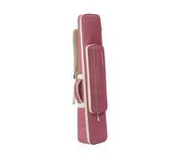 Zambuph Custodia per Erhu, leggera, spaziosa, per musicisti in viaggio, resistente all'usura e lavabile. Borsa porta Erhu portatile con maniglia regolabile, Rosso, 91x17x14cm