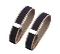 Zambuph Efficienti reggimaniche elastici per bracciali, un modo alla moda per dare alle camicie un aspetto elegante e professionale o reggimaniche per camicie. Sono progettati, Blu Beige, 2x32 cm