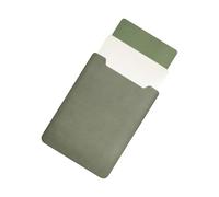 Zambuph Elegante e portatile custodia per laptop con - sottile per un facile trasporto borsa per computer custodia protettiva non magnetica Per ultra sottile, verde, 13.3/14''